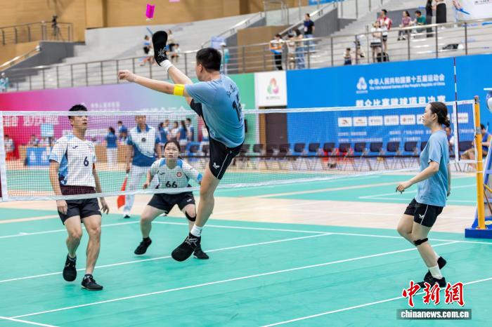 广东毽球队历史性突破 混双金牌首夺全运会纪录