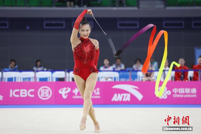 王子露克服哮喘夺冠 全运会艺术体操个人全能赛